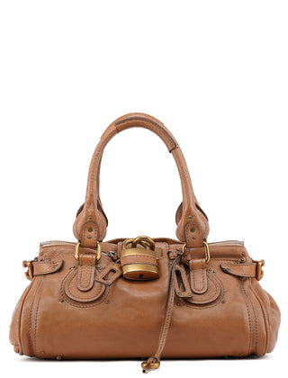 Chloé Light Brown Paddington Shoulder Bag