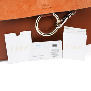 Chloé Light Brown Suede Boho Shoulder Bag