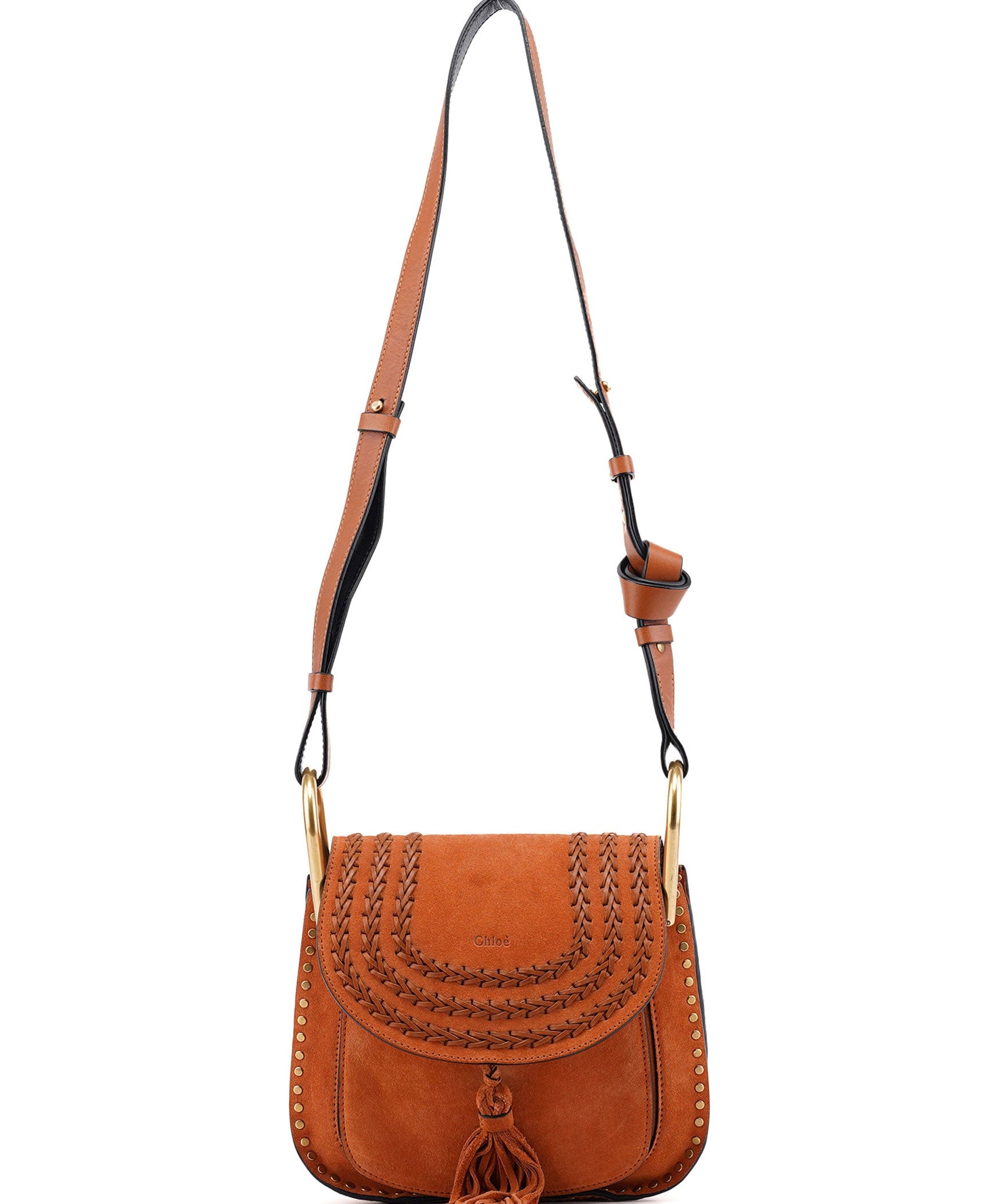 Chloé Light Brown Suede Leather Shoulder Bag