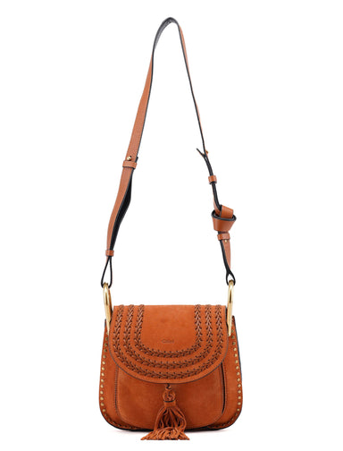 Chloé Light Brown Suede Leather Shoulder Bag