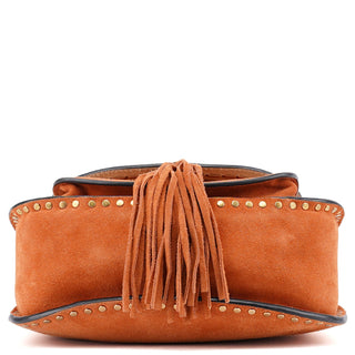 Chloé Light Brown Suede Leather Shoulder Bag