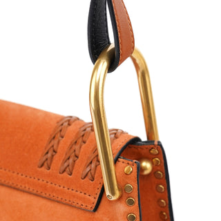 Chloé Light Brown Suede Leather Shoulder Bag