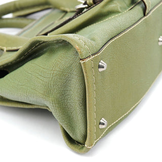 Chloé Light Green Leather Edith 2-Way Tote Bag