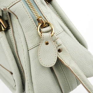 Chloé Light Green Leather Paraty 2-Way Bag