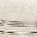Chloé Sac deux portés Marcie en cuir gris clair