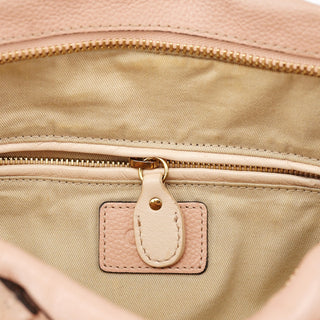 Chloé Light Pink Leather Paraty 2-Way Shoulder Bag