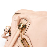 Chloé Light Pink Leather Paraty 2-Way Shoulder Bag