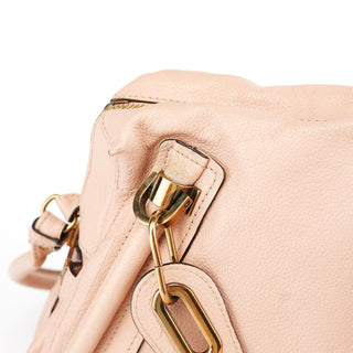 Chloé Light Pink Leather Paraty 2-Way Shoulder Bag
