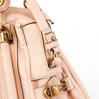 Chloé Light Pink Leather Paraty 2-Way Shoulder Bag