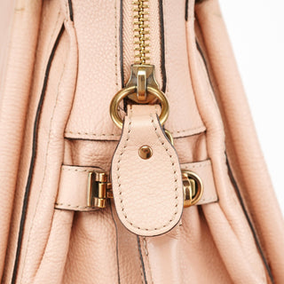 Chloé Light Pink Leather Paraty 2-Way Shoulder Bag