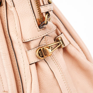 Chloé Light Pink Leather Paraty 2-Way Shoulder Bag