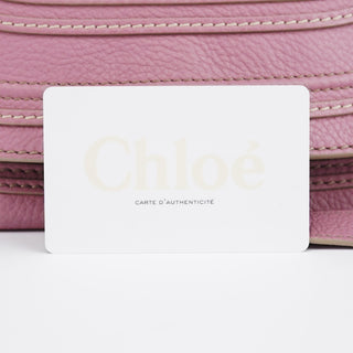 Chloe Lilac Leather Marcie 2-Way Bag