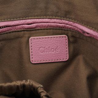 Chloe Lilac Leather Marcie 2-Way Bag