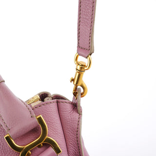 Chloe Lilac Leather Marcie 2-Way Bag