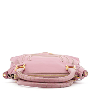 Chloe Lilac Leather Marcie 2-Way Bag