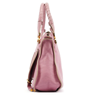 Chloe Lilac Leather Marcie 2-Way Bag