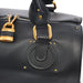 Chloé Matte Black Leather Paddington Boston Bag