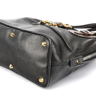 Chloe Metallic Leather Kerala Tote Bag