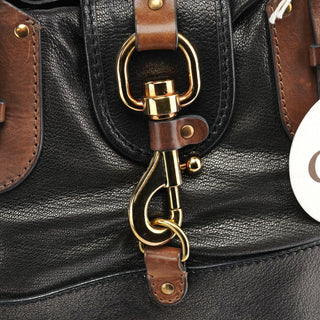 Chloe Metallic Leather Kerala Tote Bag