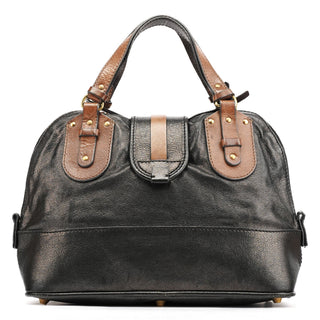 Chloe Metallic Leather Kerala Tote Bag