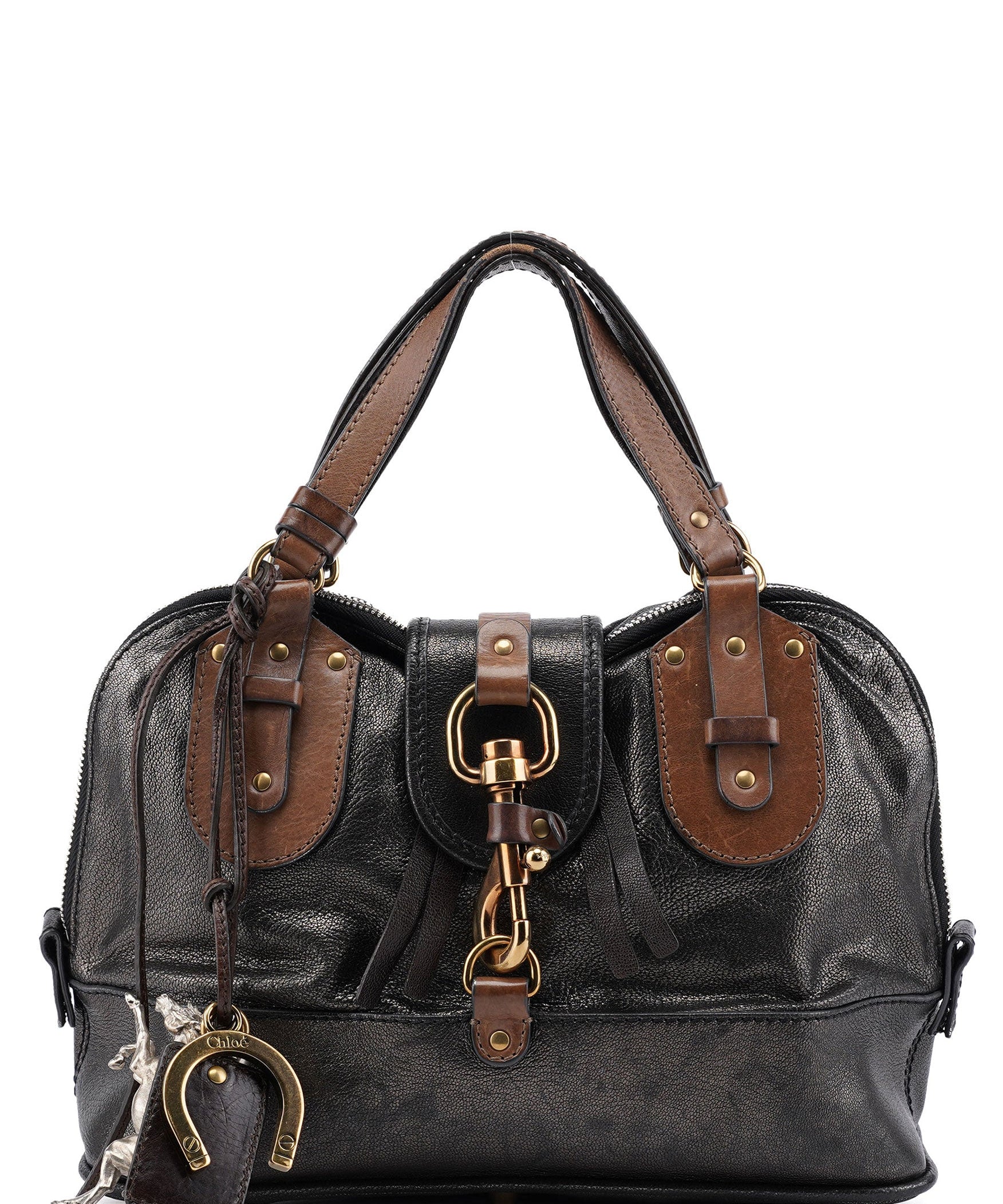 Chloé Metallic Leather Kerala Tote Bag