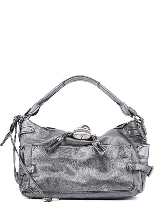 Chloé Metallic Leather Paddington Shoulder Bag