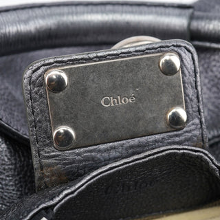 Chloé Metallic Leather Paddington Shoulder Bag