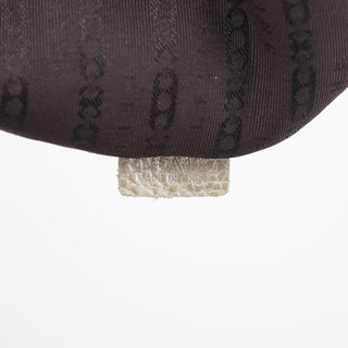 Chloé Metallic White Leather Bittersweet Shoulder Bag