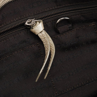 Chloé Metallic White Leather Bittersweet Shoulder Bag