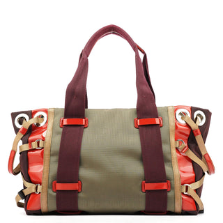 Chloe Multicolour Nylon Tote Bag