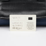 Chloé Navy Black Leather Tote Bag