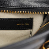 Chloé Navy Black Leather Tote Bag