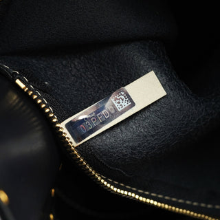 Chloe Navy Blue Lambskin Paddington Shoulder Bag