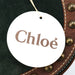 Chloé Navy Brown Suede Chain Shoulder Bag