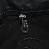 Chloé Navy Canvas Silver Logo Tote Bag
