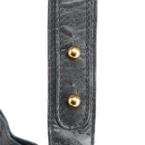 Chloe Navy Leather Bay Shoulder Bag