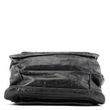 Chloe Navy Leather Bay Shoulder Bag