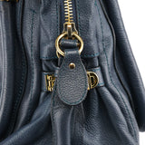 Chloe Navy Leather Paraty 2-Way Bag