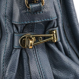 Chloe Navy Leather Paraty 2-Way Bag