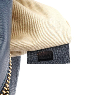 Chloe Navy Leather Paraty 2-Way Bag