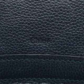 Chloe Navy Leather Paraty 2-Way Bag