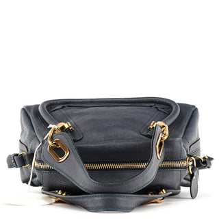 Chloe Navy Leather Paraty 2-Way Bag