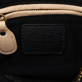 Chloe Navy Leather Paraty 2-Way Bag