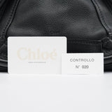 Chloe Navy Leather Paraty 2-Way Bag