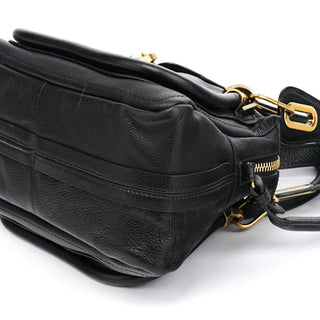 Chloe Navy Leather Paraty 2-Way Bag