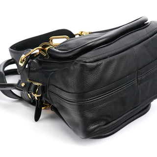 Chloe Navy Leather Paraty 2-Way Bag