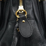 Chloe Navy Leather Paraty 2-Way Bag