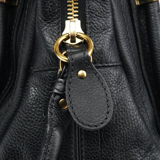 Chloe Navy Leather Paraty 2-Way Bag