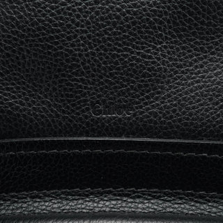 Chloe Navy Leather Paraty 2-Way Bag