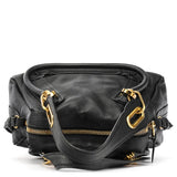 Chloe Navy Leather Paraty 2-Way Bag